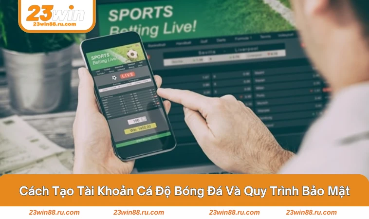 Cách Tạo Tài Khoản Cá Độ Bóng Đá Chi Tiết Từ A-Z Cho Bạn Mới 2 Xác minh và bảo mật là phần không thể thiếu để đảm bảo an toàn