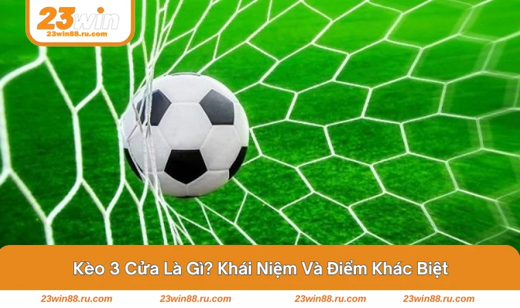 Kèo 3 Cửa Là Gì? Giải Mã Bí Mật Cá Cược Bóng Đá Hiện Đại 1 Biểu đồ minh họa ba cửa cược với phần trăm thắng - hòa - thua