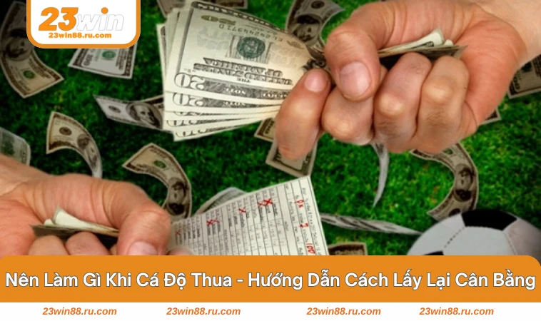 nên làm gì khi cá độ thua