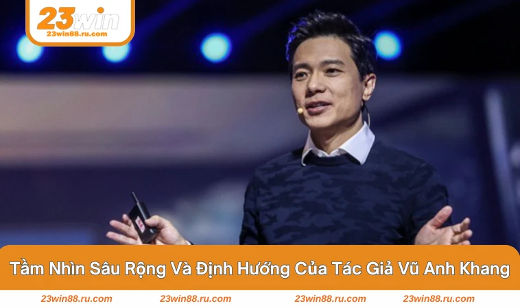 Vũ Anh Khang chia sẻ về chiến lược công nghệ tại hội nghị 23WIN